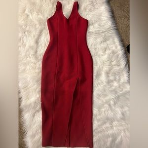 It is almost new. I wore it once. Material is very nice little bit strechy